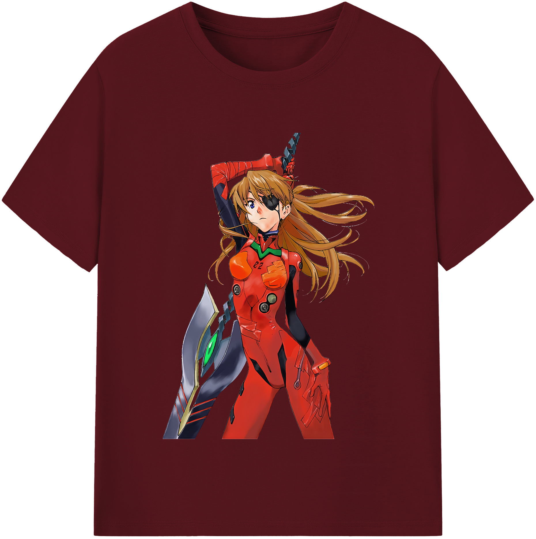 （画像用） EVA 新世紀エヴァンゲリオン 綿100％半袖Tシャツ（フロントプリント）